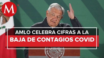 Contagios de covid-19 van a la baja en todo el país: AMLO