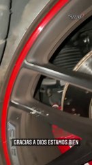 El Flaco se lleva tremendo susto en carretera