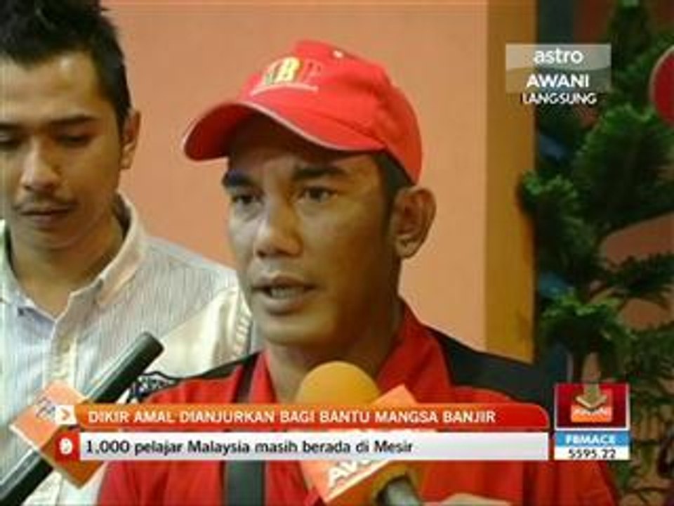 Dikir amal dianjurkan bagi bantu mangsa banjir