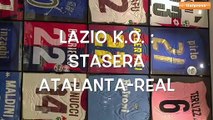 Il pallone racconta - Lazio ko, stasera Atalanta-Real