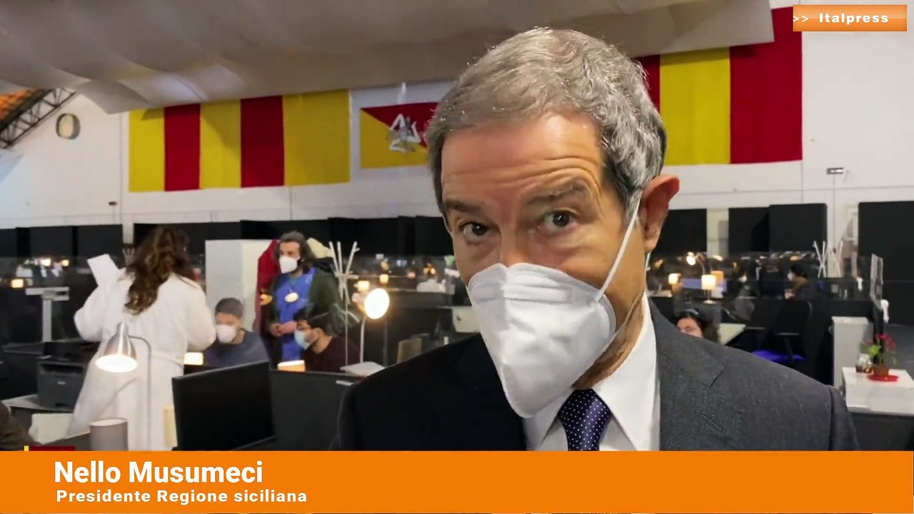 Vaccini, Musumeci "Sicilia all'avanguardia sul piano logistico"