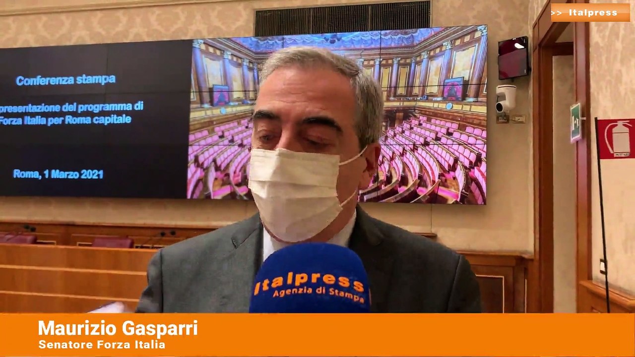 Gasparri "Da Forza Italia un piano per la rinascita di Roma Capitale"