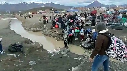 Video reveló el ingreso de cientos de migrantes en el norte pese al Estado de Excepción