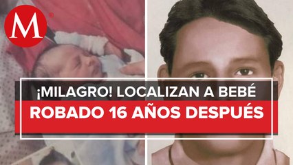 Localizan a "Chavita" bebe que fue robado hace 16 años