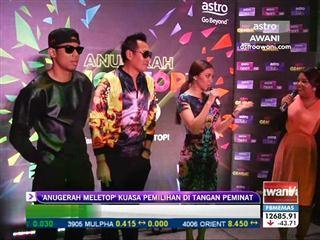 'Anugerah Meletop' kuasa pemilihan ditangan peminat
