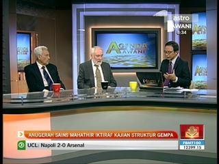 Anugerah Sains Mahathir iktiraf kajian struktur gempa