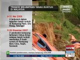 Tragedi melibatkan tanah runtuh di Malaysia