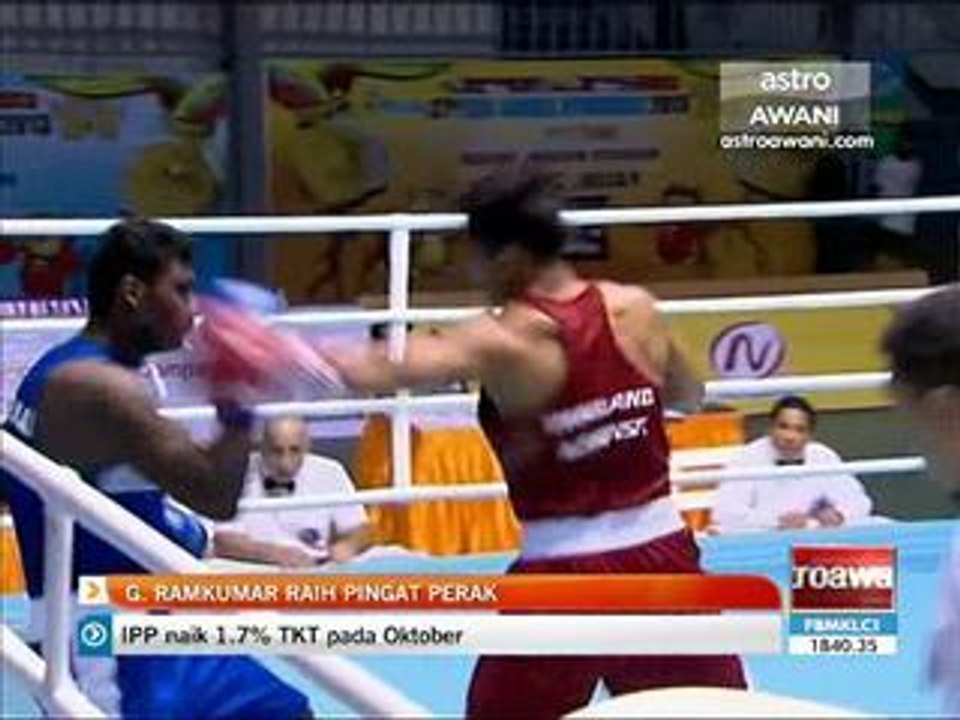 G. Ramkumar raih pingat perak