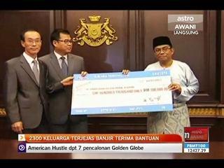 2300 keluarga terjejas banjir terima bantuan