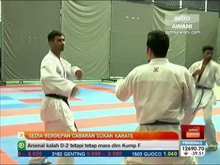 Sedia berdepan cabaran sukan karate