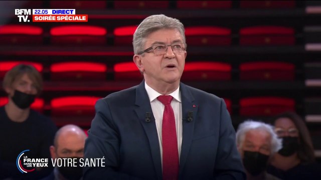 Jean-Luc Mélenchon: Le pass vaccinal doit être supprimé, car c'est une fausse sécurité. Tout ça est absurde, ce n'est pas une protection à 100%