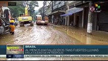 teleSUR 15:30 17-02: Fuertes lluvias dejan varios fallecidos en Brasil