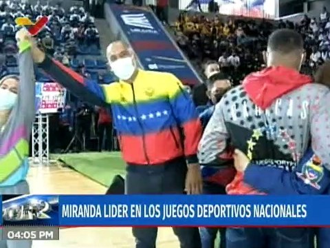 Deportes VTV | Por primera vez Miranda se convierte en campeón de los Juegos Deportivos Nacionales