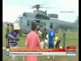 Bantuan terus dihantar guna helikopter