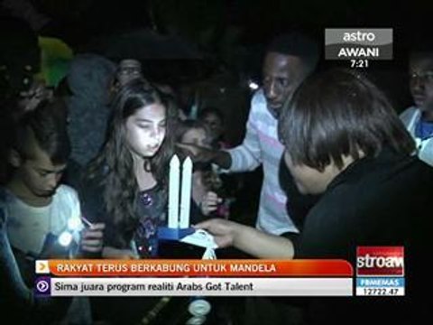 Rakyat terus berkabung untuk Mandela