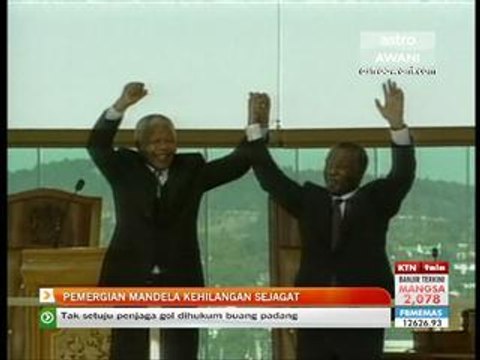 Kehilangan Mandela kehilangan sejagat