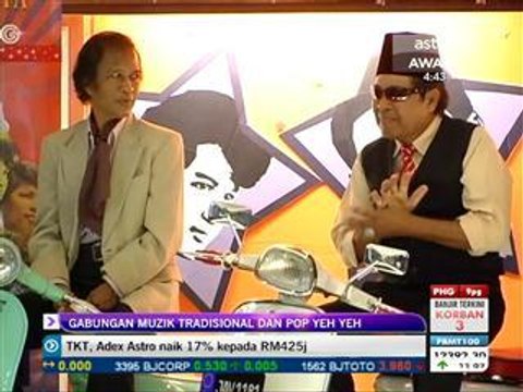 Gabungan muzik tradisional dan pop yeh yeh