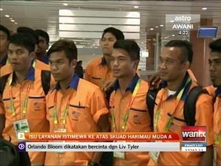 Isu layanan istimewa ke atas skuad Harimau Muda A