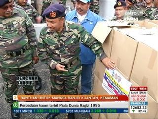 Bantuan untuk mangsa banjir Kuantan, Kemaman