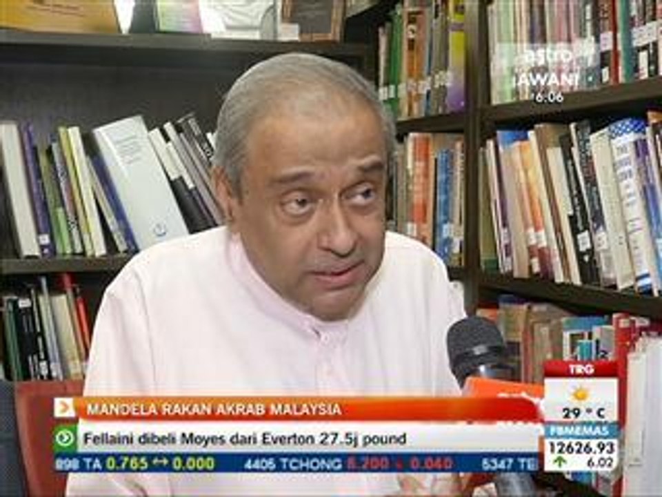 Mandela rakan akrab Malaysia