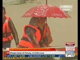 Air Sungai Kesang mula naik, penduduk diingat ambil langkah berjaga-jaga