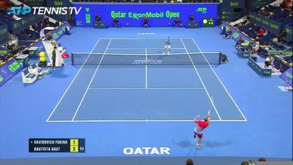Doha - Fokina n'a pas fait le poids face à Bautista-Agut