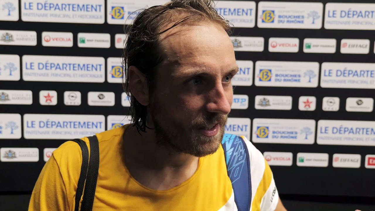 ATP - Marseille 2022 - Lucas Pouille, son 1er quart ATP depuis Tokyo 2019 : " Un quart c'est bien mais moi, j'ai besoin d'enchainer !"