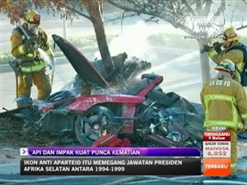 Api dan impak kuat punca kematian Walker