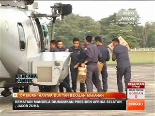 Ops Murni hantar 2 tan bekalan makanan