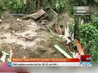 Mangsa tanah runtuh selamat dikebumikan