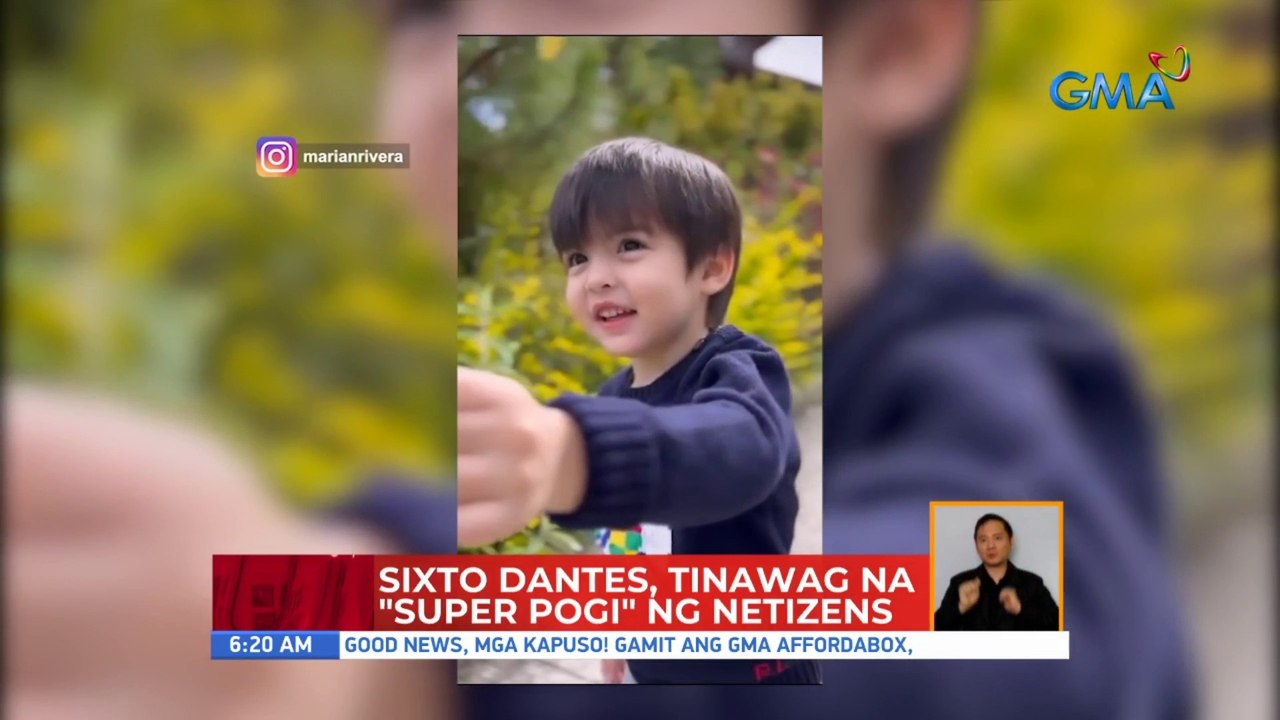 Sixto Dantes, tinawag na 'super pogi' ng netizens | UB