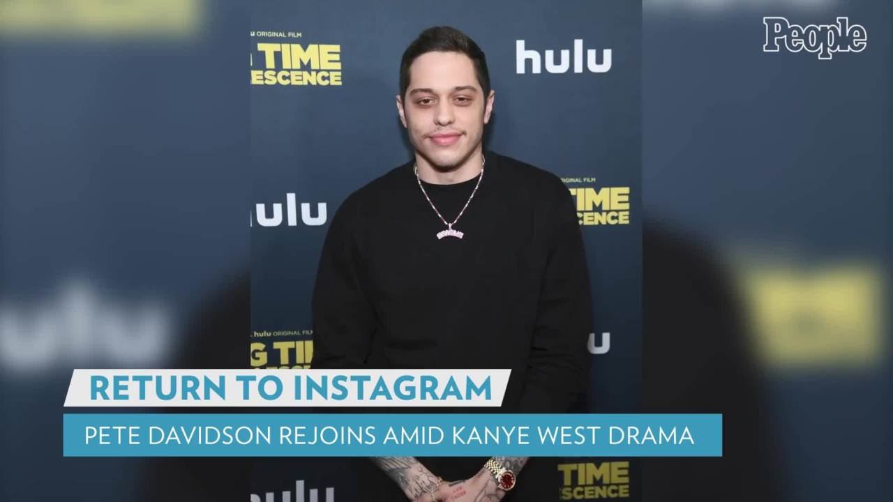 Pete Davidson Rejoins Instagram with New Accoun...