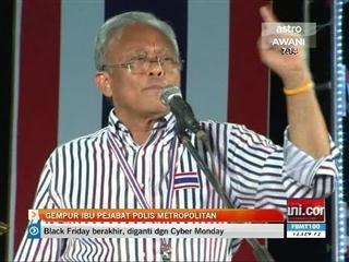 Gempur ibu pejabat polis metropolitan