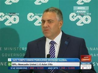 G20 tumpu usaha pemulihan ekonomi global