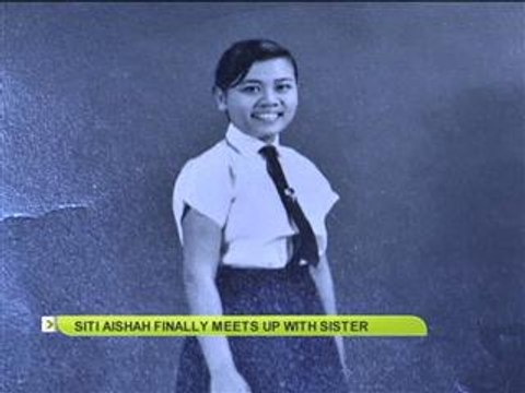 Siti Aishah finally meets up with sister #awani
