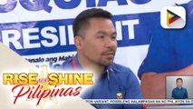 Sen. Pacquiao, itutuloy ang pag-iikot sa Rizal ngayong araw; Senador, magsasagawa ng ilang community forum