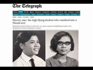 Anak Saudara Siti Aishah tiba di London