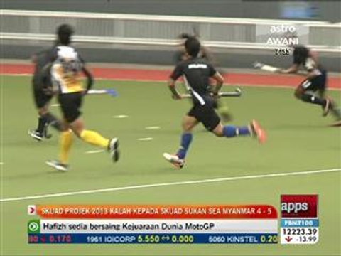 Skuad Projek 2013 kalah kepada skuad Sukan Sea Myanmar 4-5