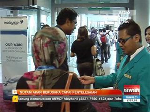 NUFAM akan berusaha capai penyelesaian