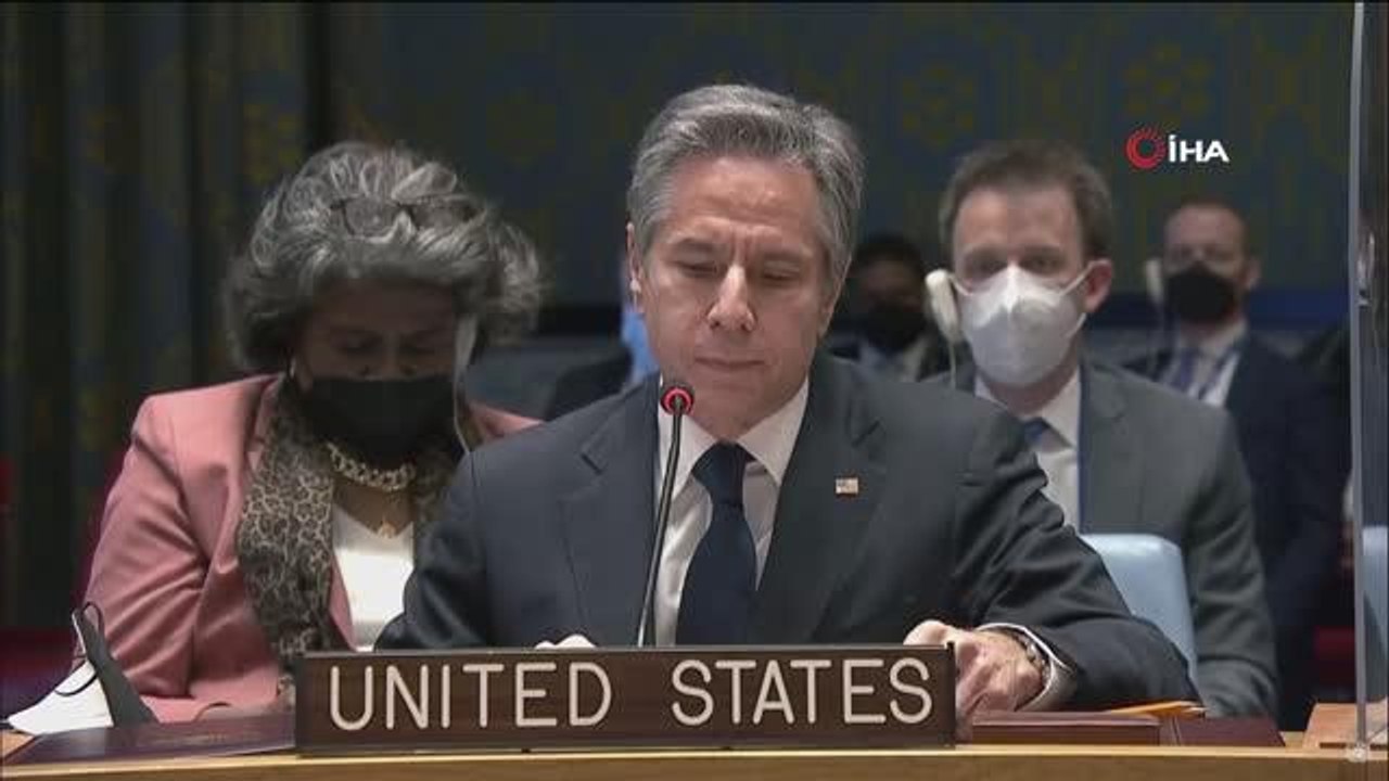 Son dakika... Blinken: "Rusya önümüzdeki günlerde Ukrayna'yı işgal edebilir""İstihbaratımız, Ukrayna sınırlarında yaklaşık 150 bin askerin toplandığını ve Kiev'in...
