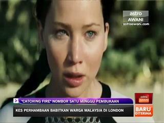 'Catching Fire' dahului senarai filem Hollywood
