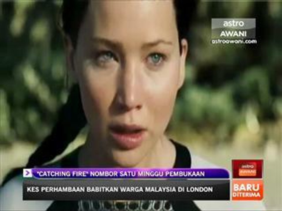 'Catching Fire' dahului senarai filem Hollywood