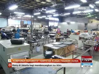Komponen automotif tempatan kuasai pasaran dunia