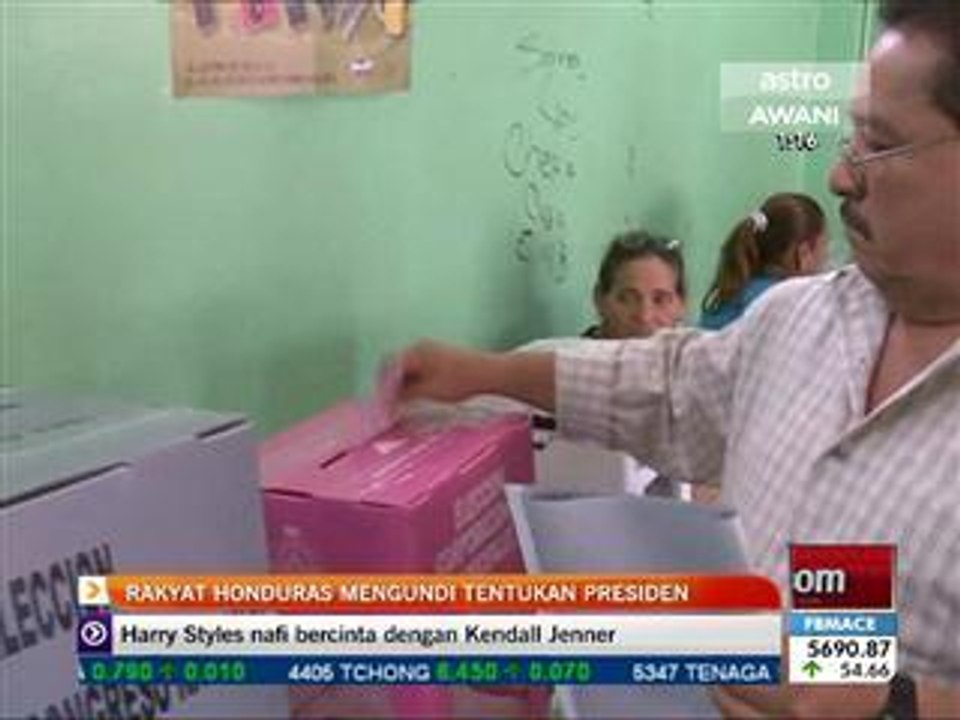 Rakyat Honduras mengundi tentukan presiden