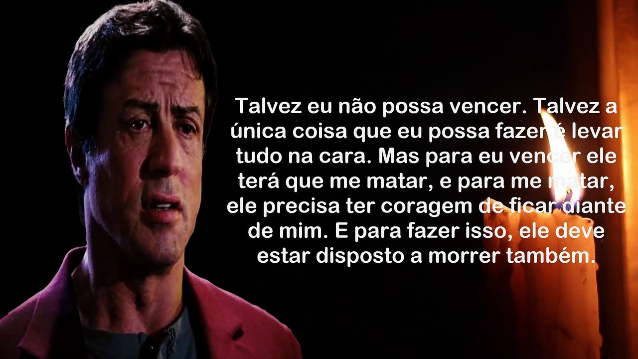 Frases de Rocky Balboa - Frase Rocky Balboa para o filho - frases de rocky tommy