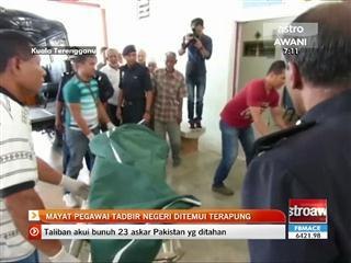 Mayat Pegawai Tadbir Negeri ditemui terapung