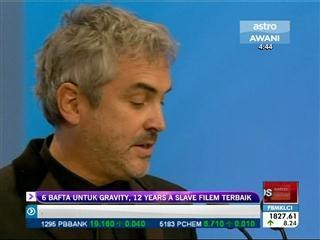 6 BAFTA untuk Gravity, '12 Years A Slave' diangkat Filem Terbaik