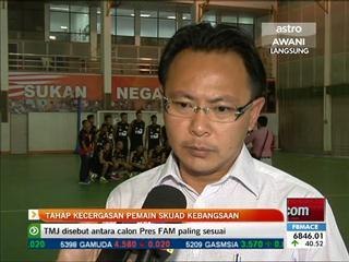 Tahap kecergasan pemain skuad kebangsaan