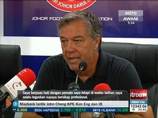 Jurulatih JDT puas hati prestasi pemain