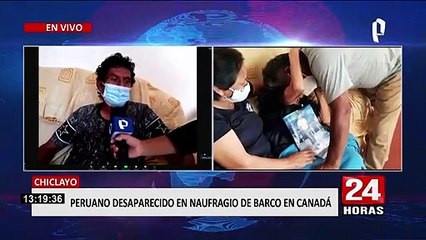Peruano desaparecido en naufragio de buque español: familia pide ayuda para viajar a Lima